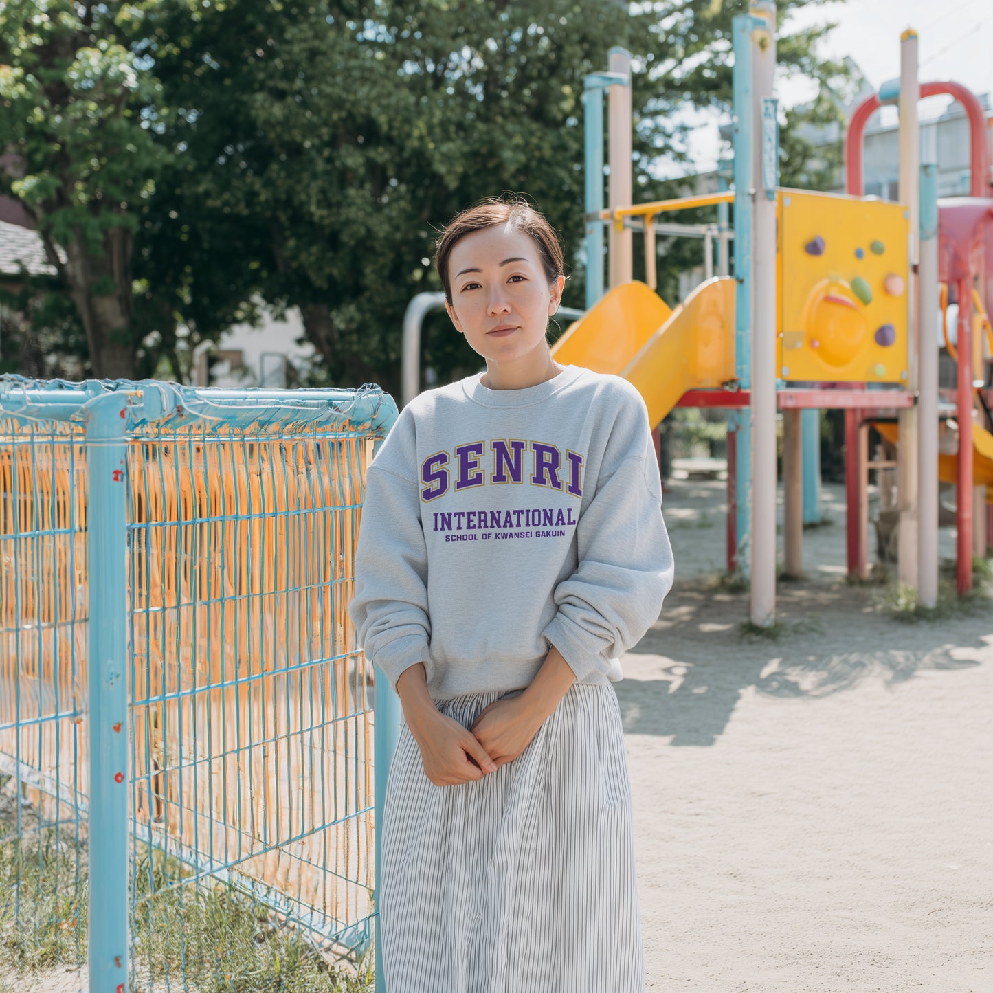 Collegiate Crewneck Sweatshirt