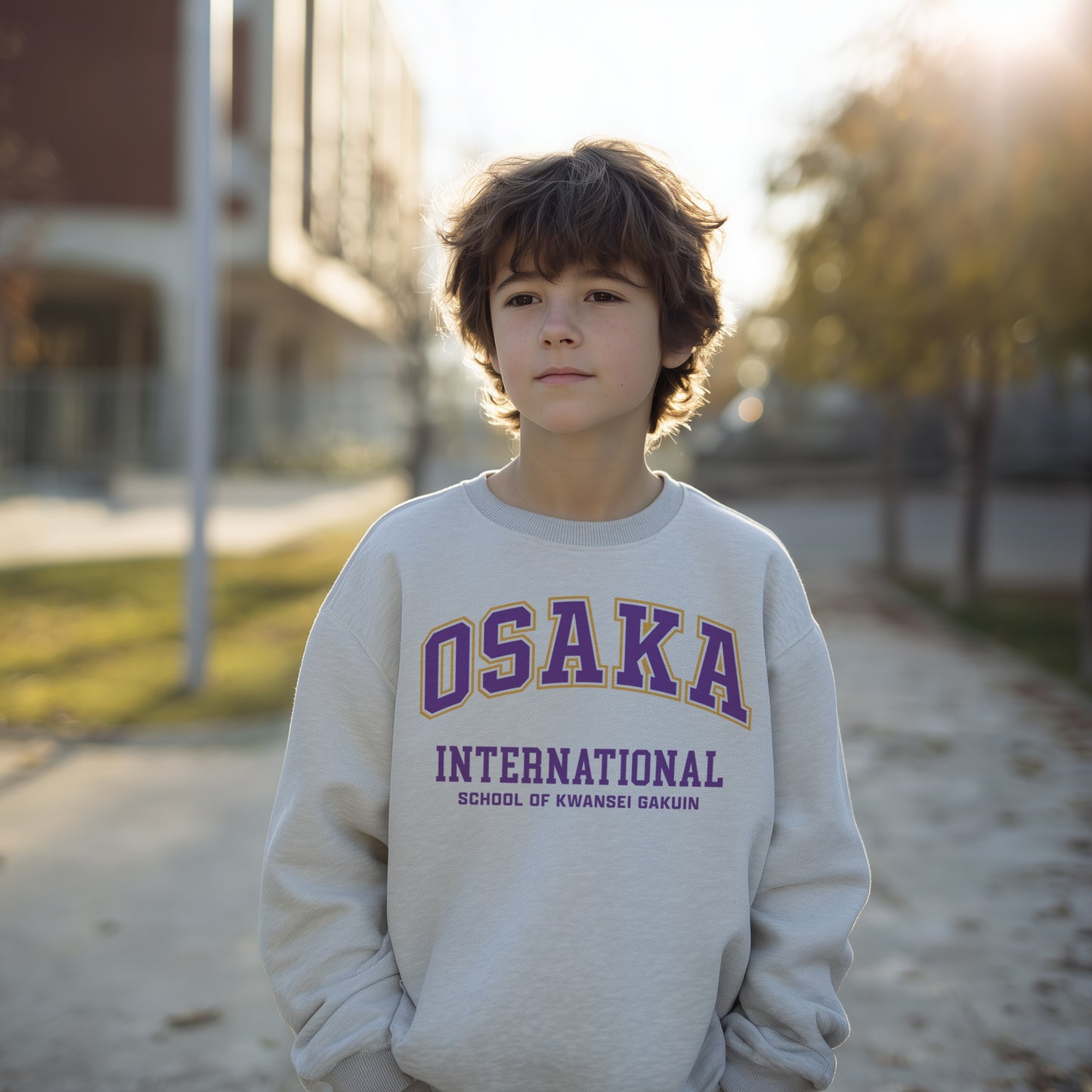 Collegiate Crewneck Sweatshirt